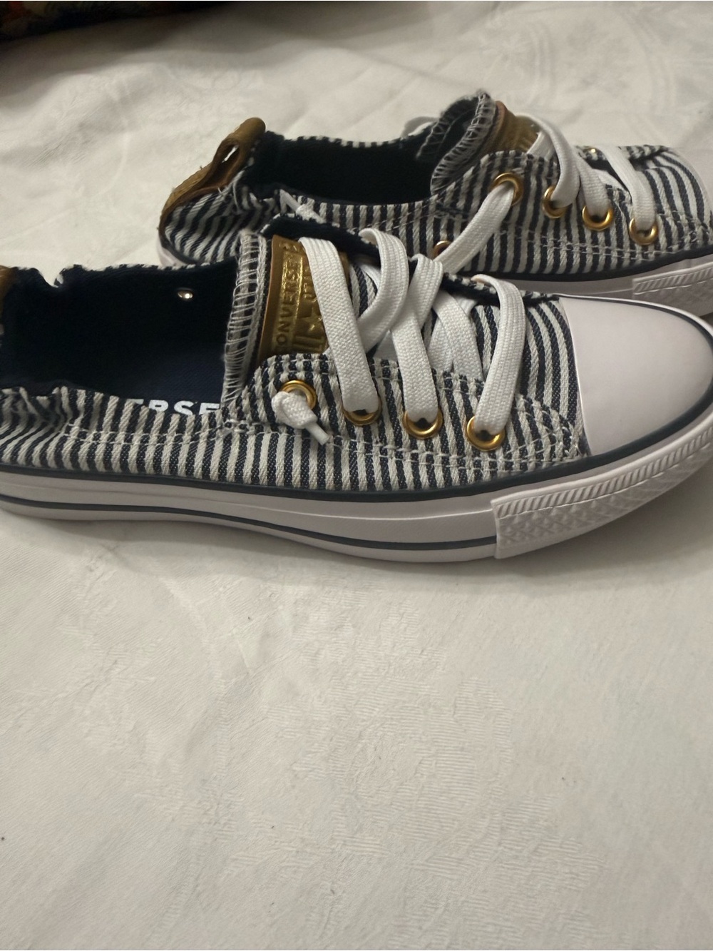 New Converse Chuck Taylor All Star Shoreline Slip Cotton Obsidian/White/Trek Tan - Picture 2 of 3